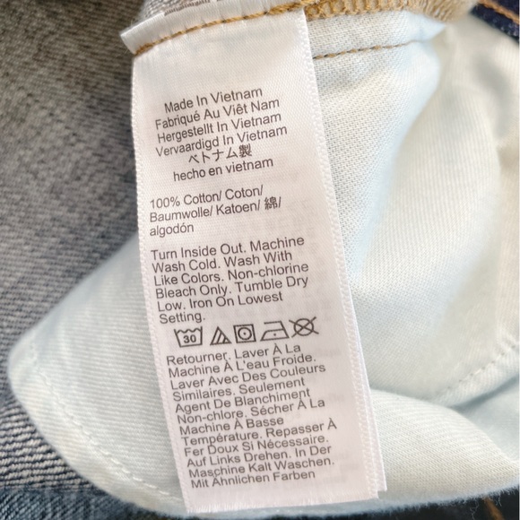 J.Crew Women’s Pleated Classic Blue Denim Women's Shorts - 9” ineam - Picture 6 of 9